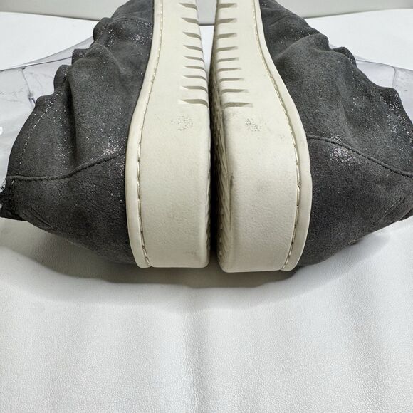 Vionic Uptown Ballet Slip Ons Loafer Flats Size 7.5 Platform Gray Suede Comfort - Picture 6 of 12